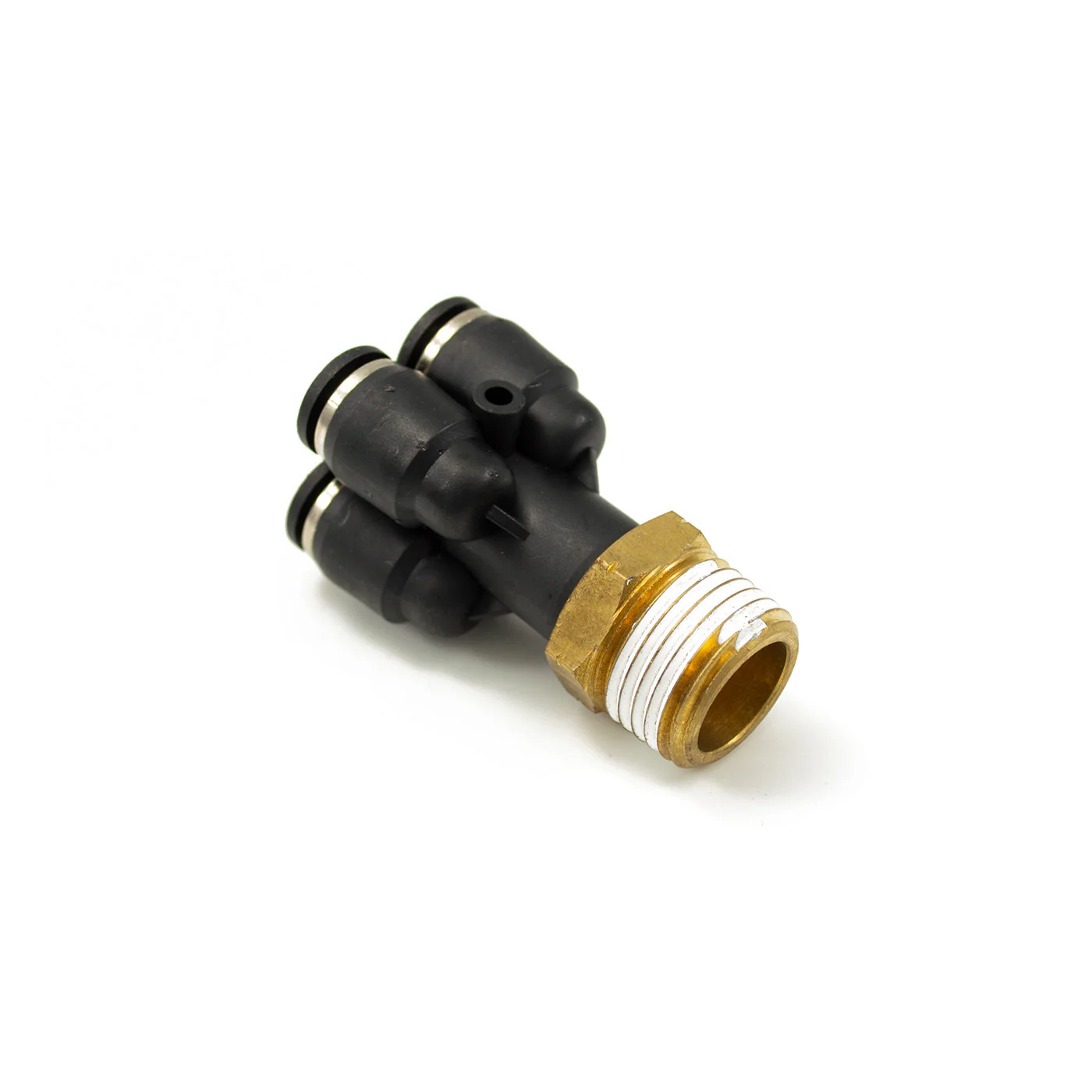 1/2" Male NPT to 4x 5/16" PTC Fitting (Shocker XL Banjo) - Image 2