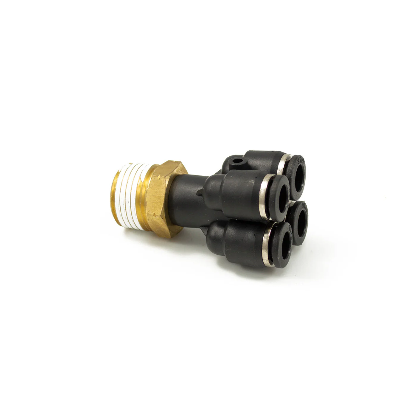 1/2" Male NPT to 4x 5/16" PTC Fitting (Shocker XL Banjo) - Image 3
