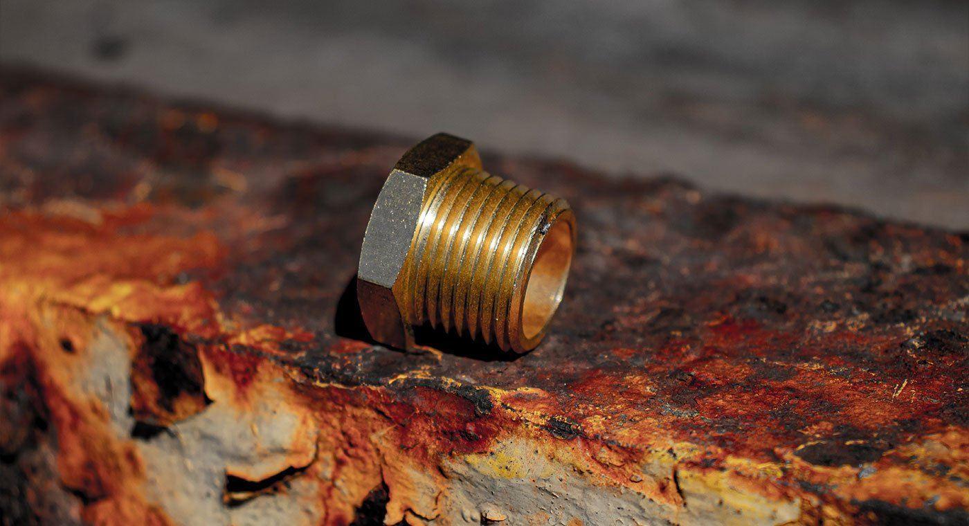 1/2" NPT Brass Plug - Image 2