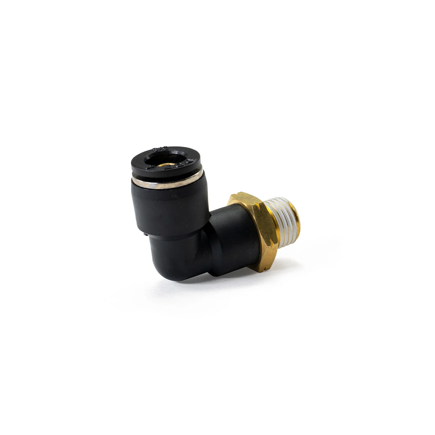 1/4" Male NPT to 3/8" PTC Elbow Fitting - Image 2