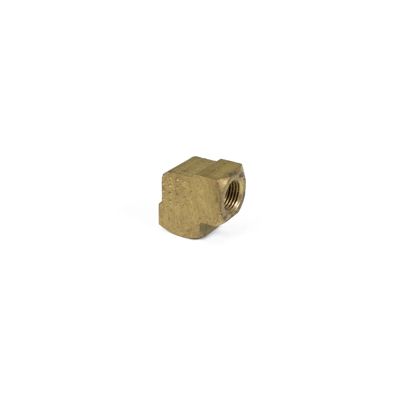 1/8" Female NPT Brass Elbow - Image 2