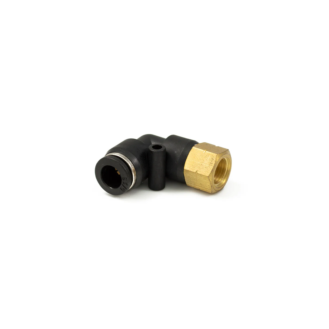 1/8" Female NPT to 5/16" PTC Elbow Fitting - Image 3