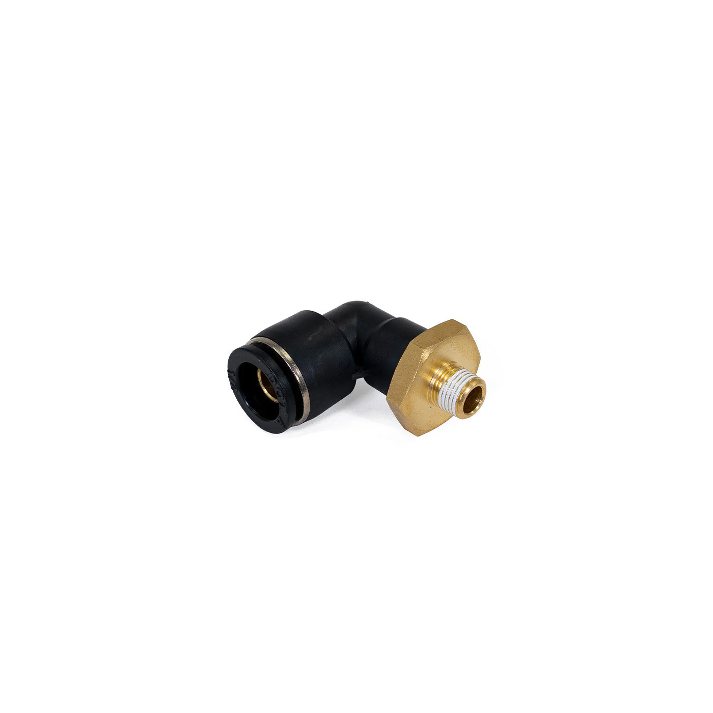 1/8" Male BSPT to 1/2" PTC Elbow Fitting - Image 2