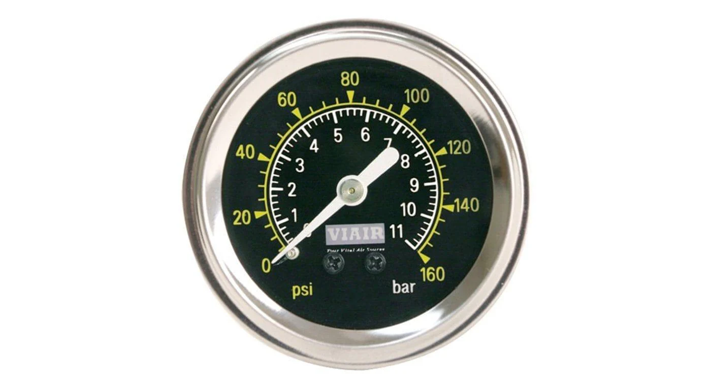 Viair 160 PSI 1.5" Single Needle Air Gauge - (90084 / 90085) - Image 3