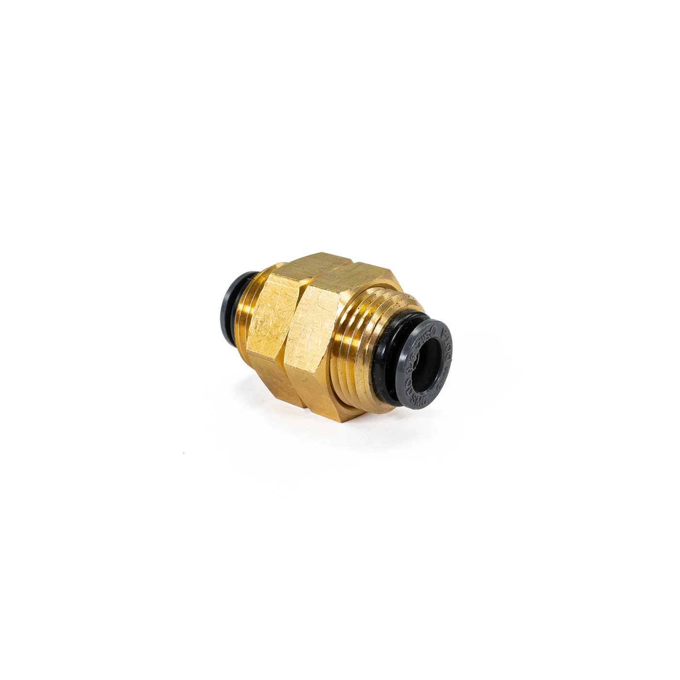 3/8" PTC to 3/8" PTC Bulk Head Fitting - Image 2