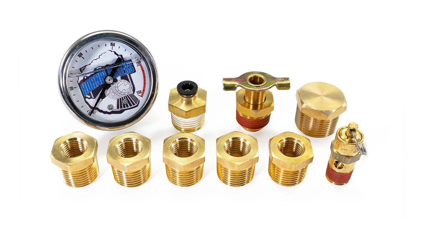8-Gallon Dual Compressor Fitting Kit - Image 2