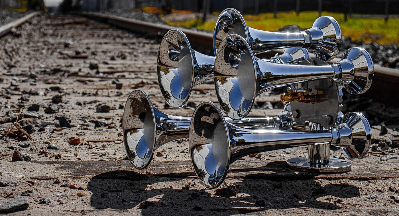 Admiral Chrome Train Horn - Image 6