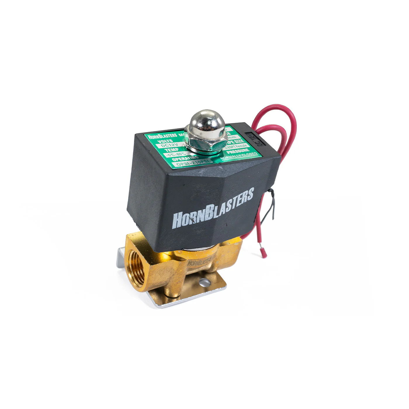 HornBlasters Brass 3/8" Electric Air Valve - Image 3