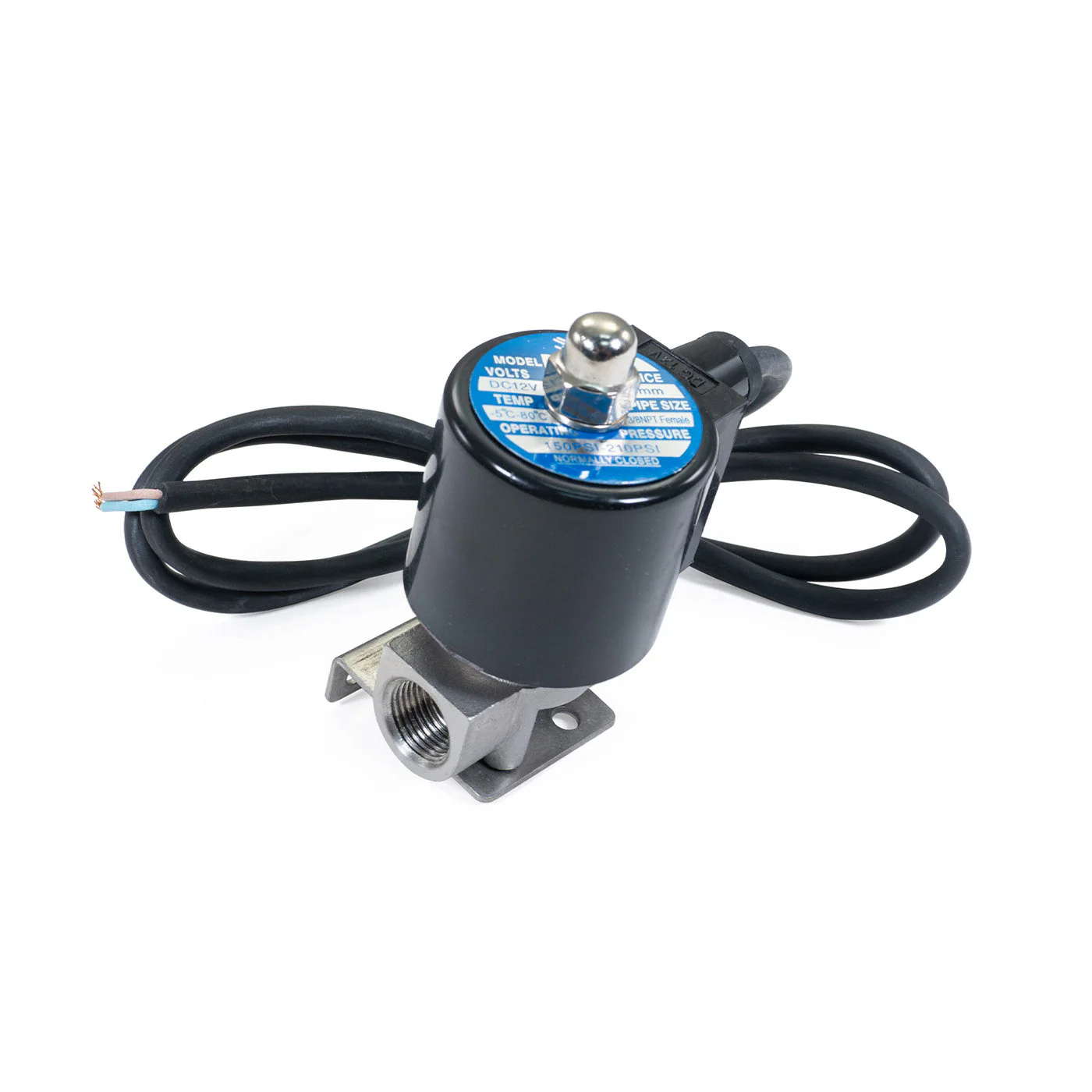 HornBlasters Stainless Steel 3/8" Electric Air Valve - Image 4