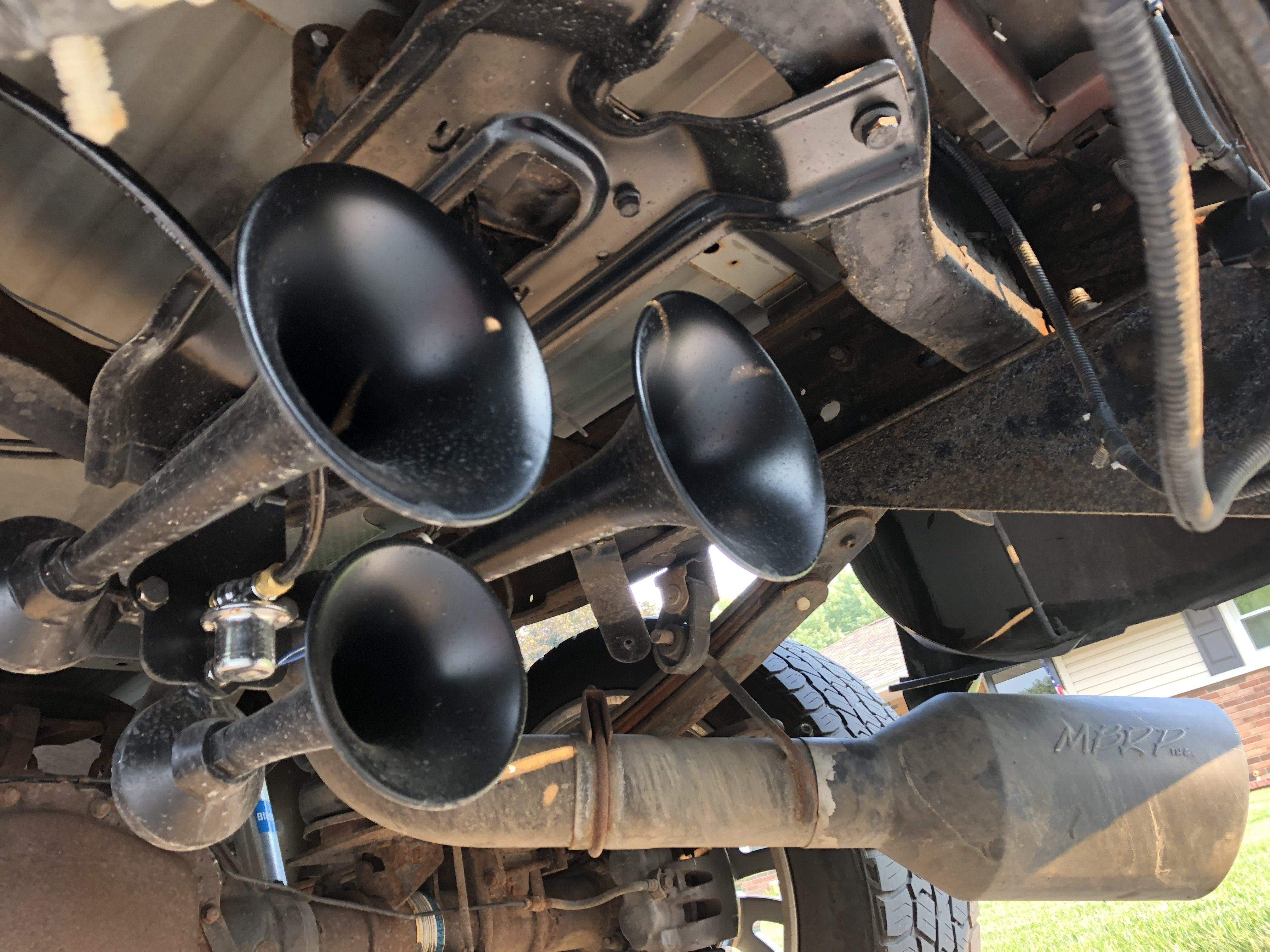 Midnight Express Outlaw 232 Black Train Horn Kit - Image 7