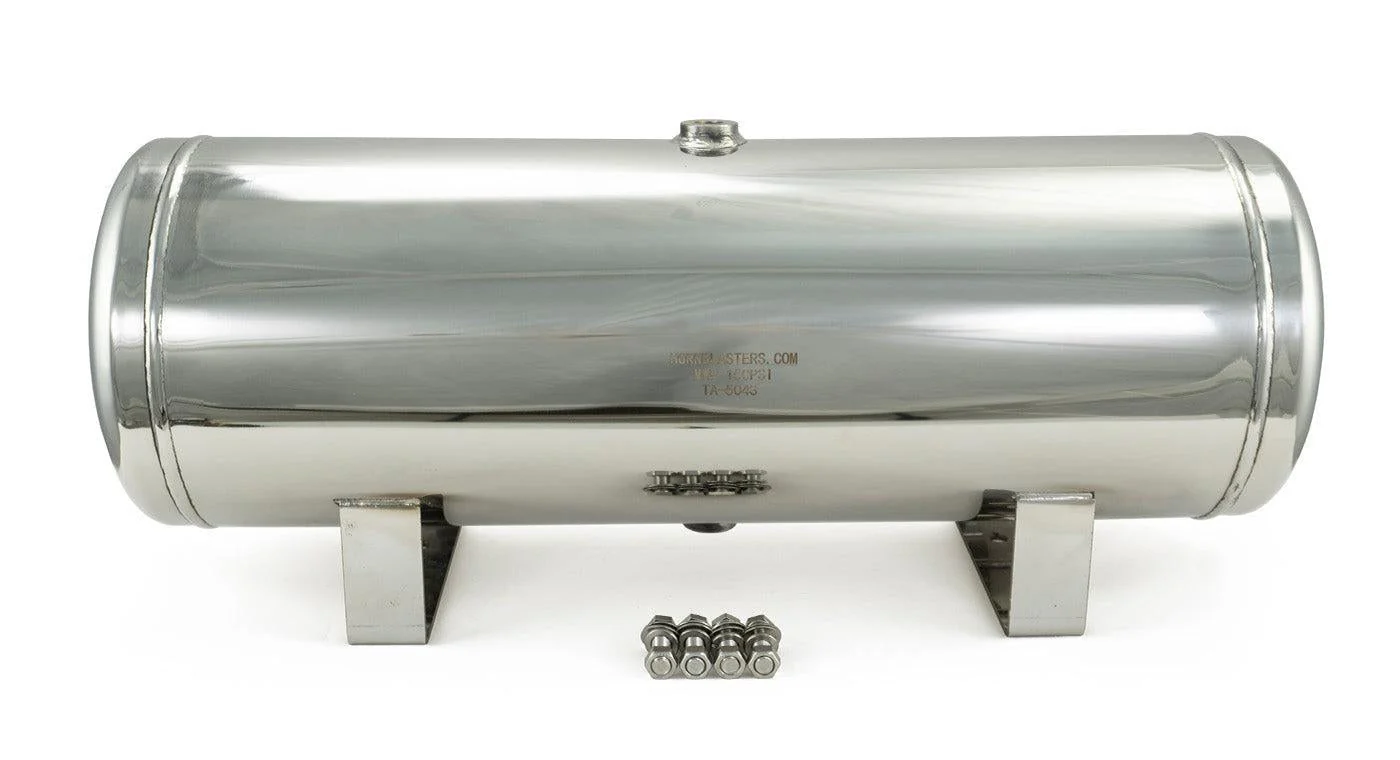 Open Box 5 Gallon Stainless Steel 6 Port Air Tank - Image 2
