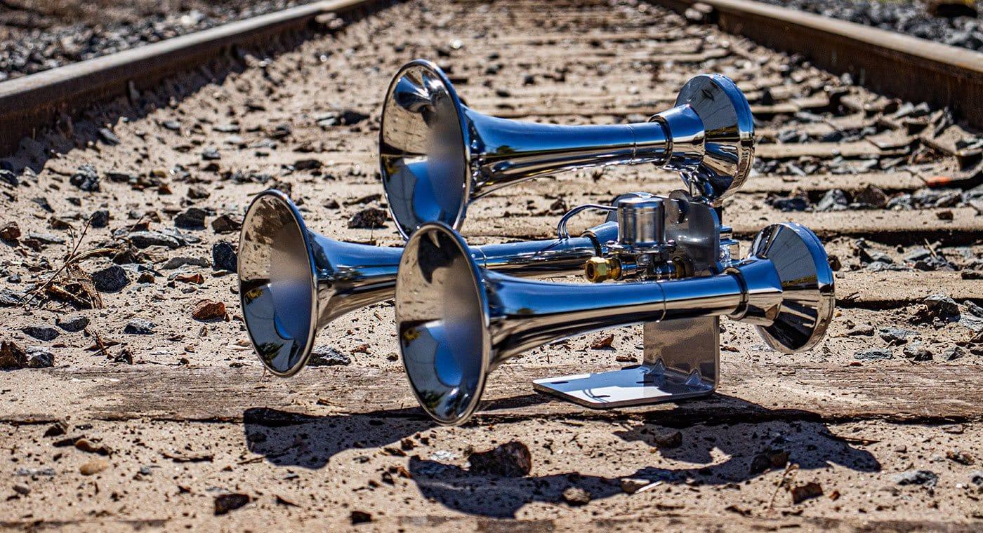Outlaw Chrome Train Horn - Image 5