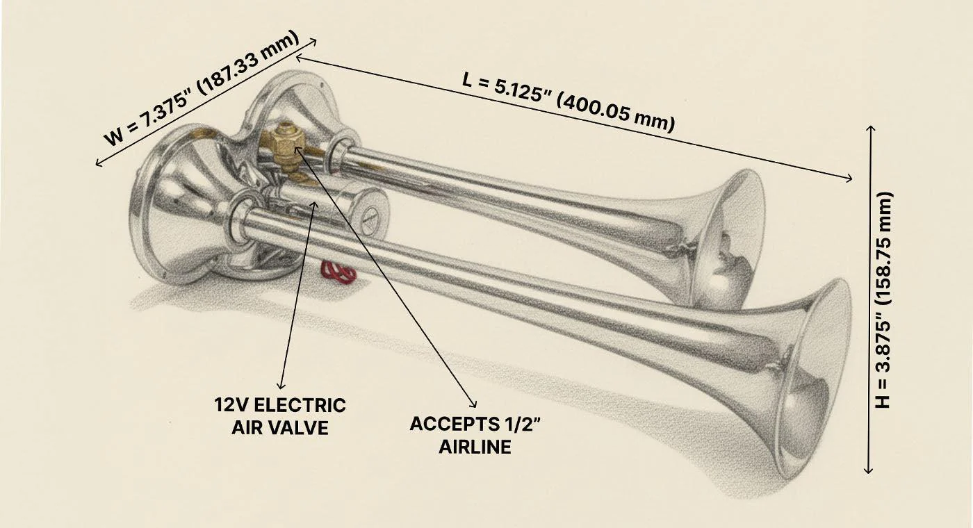 PsychoBlasters Air Horn Kit - Image 9