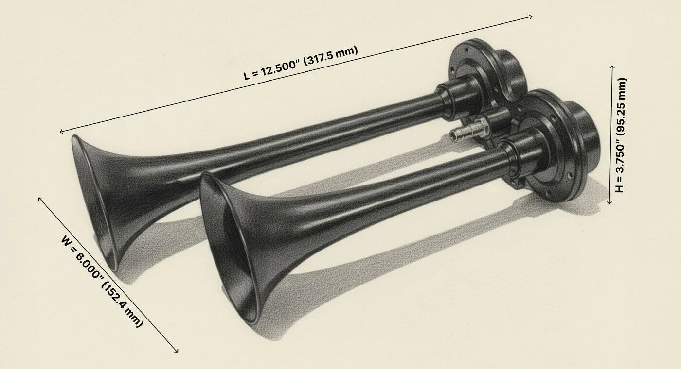 PsychoBlasters V2 Nightmare Edition Horn Kit - Image 6