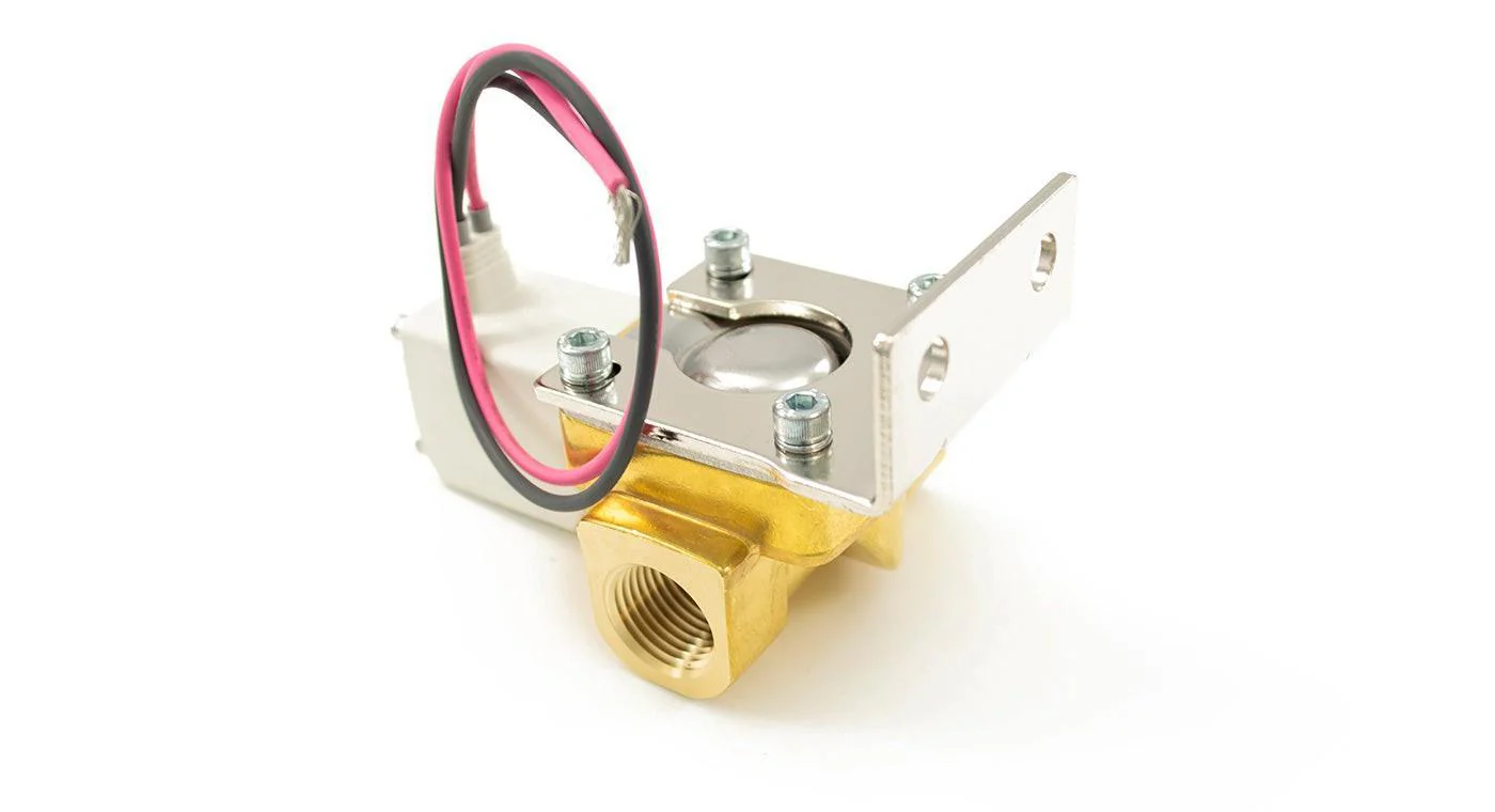 SMC 1/2" Brass Electric Valve Kit - Image 3