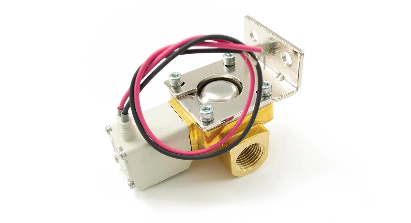 SMC 1/2" Brass Electric Valve Kit - Image 4
