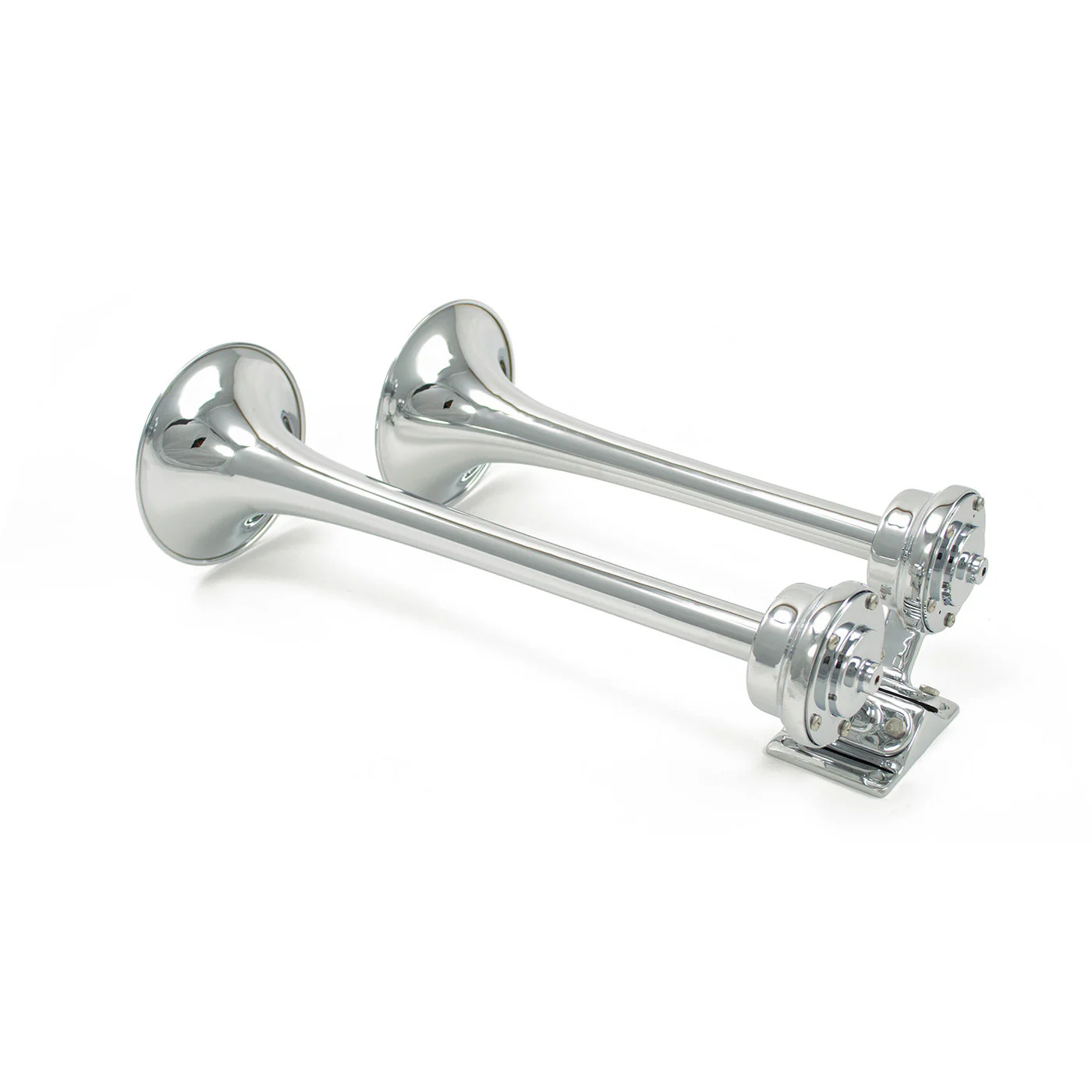 Strombos Chrome Duplex Nautical Horn - Image 2