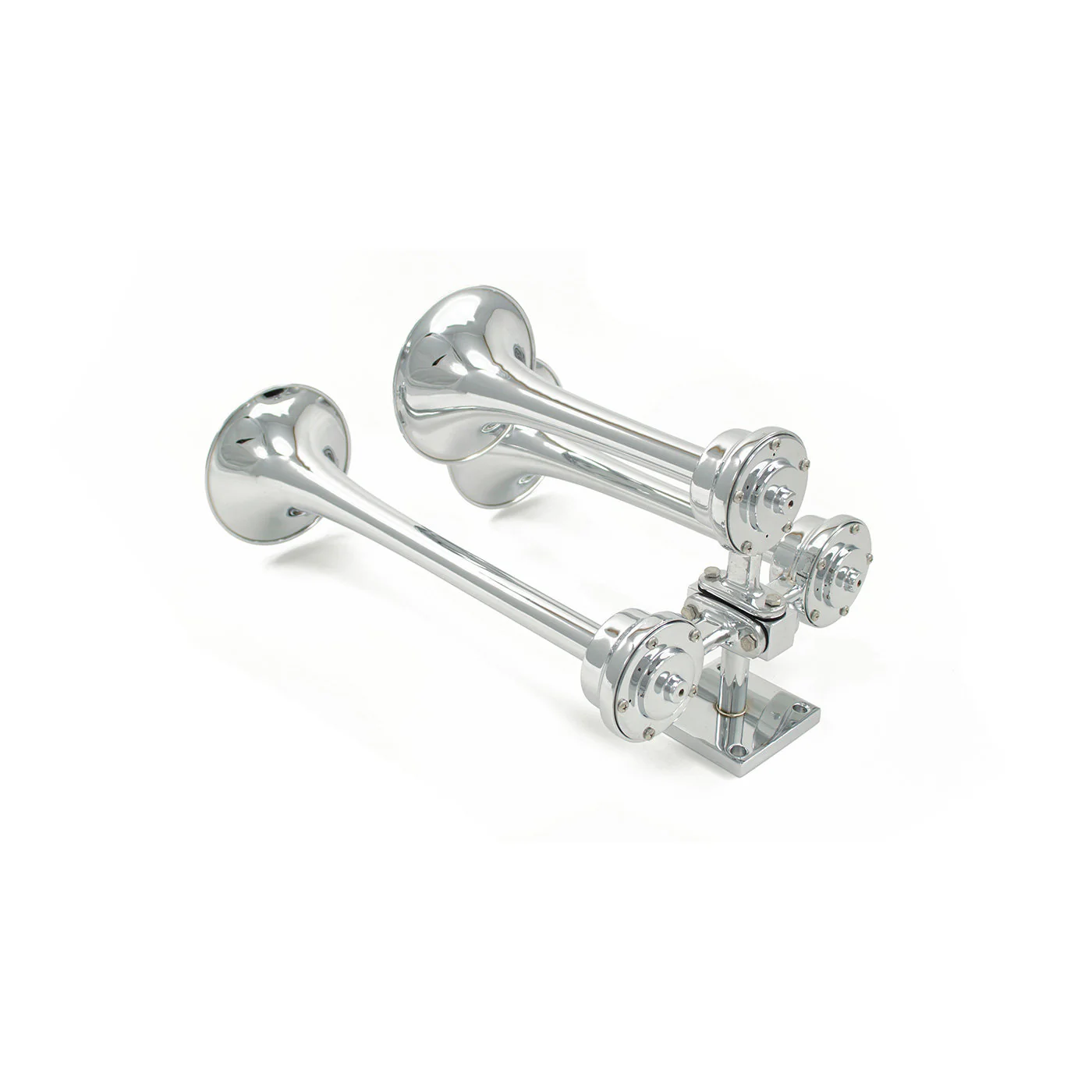 Strombos Chrome Triplex Nautical Horn - Image 2